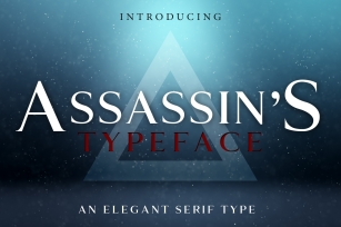 ASSASSINS - An Elegant Typeface Font Download