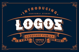 LOGOS | 5 Font Logo Font Download