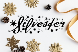 Silvester Fun Holiday Script Font Download