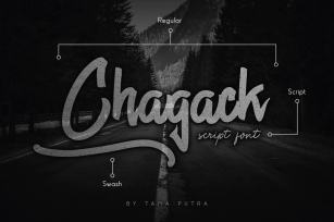 Chagack Script Font Duo Font Download