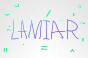 Lamiar Font Download
