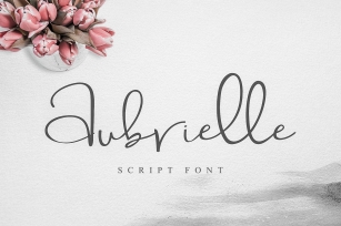 Aubrielle Script Font Font Download