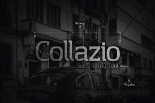 Collazio Serif Family Typeface Font Download