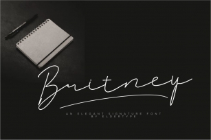 Britney Signature Font Font Download
