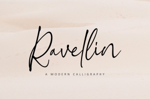 Ravellin - A Modern Calligraphy Font Download
