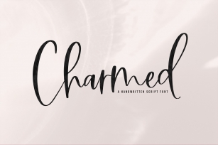 Charmed - A Handwritten Script Font Font Download