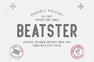 Beatster | With Extra Font Download