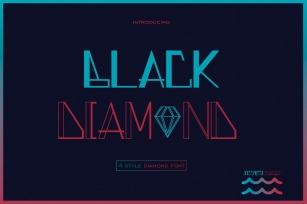 Black Diamond Font Download