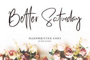Better Saturday - Classy Handwritten Font Download