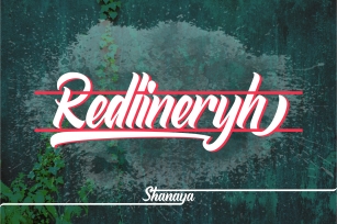 Redlineryh Typeface Font Download