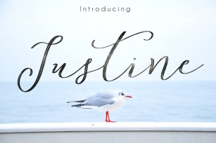 Justine Flowers Font Download