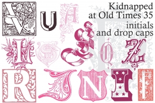 Kidnapped at Old Times 35 Font Download