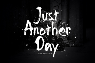Just Another Day font Font Download