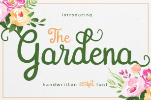 Gardena - Script Font Font Download