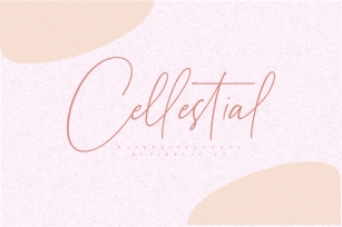 Cellestial  Handwritten Font Font Download