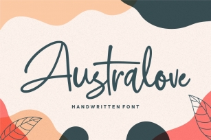 Australove - Modern Handwritten Font Download