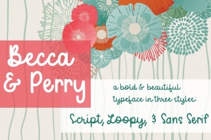 Becca & Perry Font Download