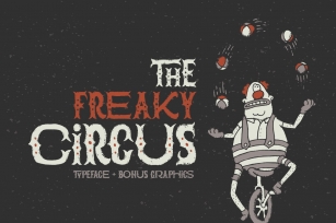 The Freaky Circus font Font Download