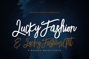 Lucky Fashion Brush Font Font Download