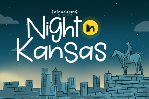 Night in Kansas Font Download