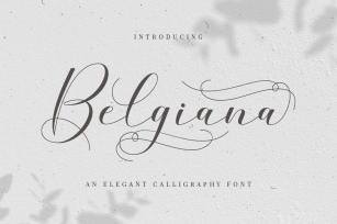 Belgiana Script Font Download