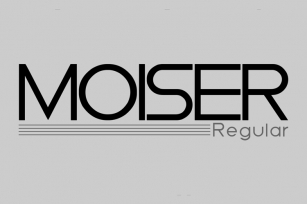 Moiser v15 Font Download