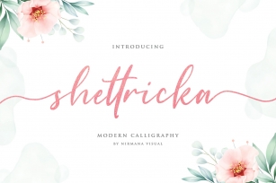 Shettricka - Modern Calligraphy Font Download