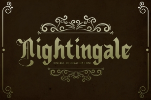 Nightingale - Medieval Font Font Download