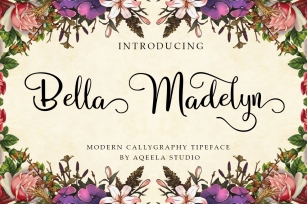 Bella Madelyn Script Font Download