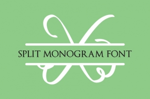 Split Alphabet Font - Hand Lettering Font Download