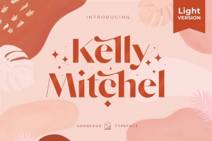 Kelly Light - Gorgeous Sans Serif Font Download