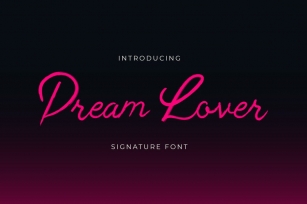 Dream Lover Brush Handwritten Font Font Download