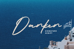 Danken - Signature Script Font Download