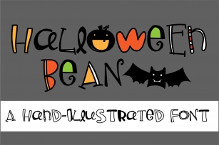 ZP Halloween Bean Font Download