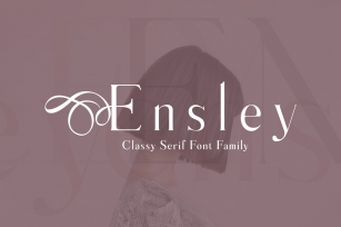 Ensley Serif Family Font Download