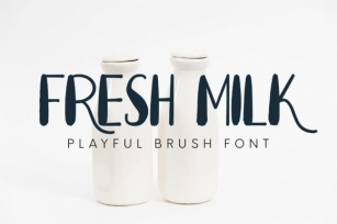 Fresh Milk Font Download