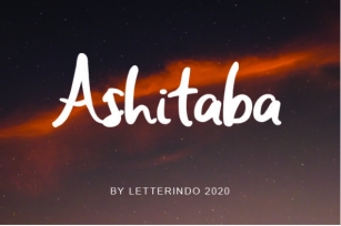 Ashitaba Font Download