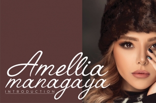 Amellia Managaya Font Download