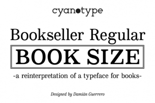 Bookseller Regular Font Download