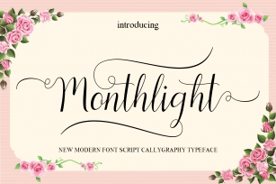 Monthlight Font Download