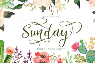 Sunday Script Font Download