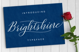 Brightshine Typeface Font Download