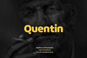 Quentin Pro Typeface & Webfonts Font Download
