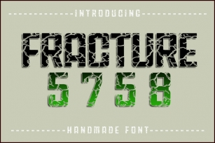 Fracture5758 Font Download