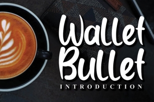 Wallet Bullet Font Download