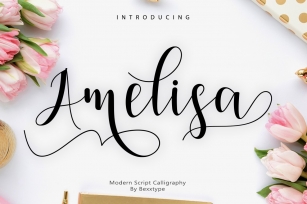 Amelisa Script Font Download