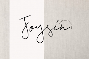 Joysin Font Download