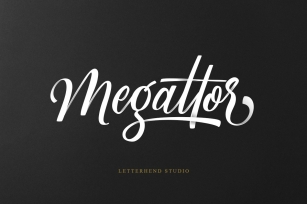 Megattor typeface Font Download