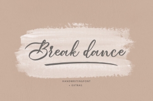 Break Dance Font Download