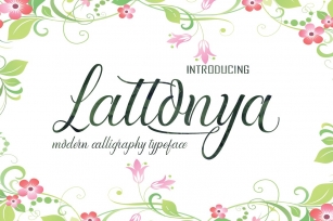 Lattonya Font Download